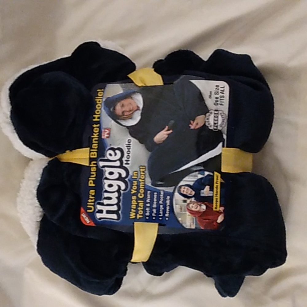 Full body snuggle to keep you warm while relaxing and watching television.